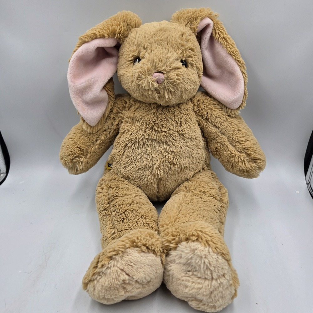 VTG Build-A-Bear 18" Lil' Bunny Big Ears Plush Rabbit Stuffed Animal RARE BABW